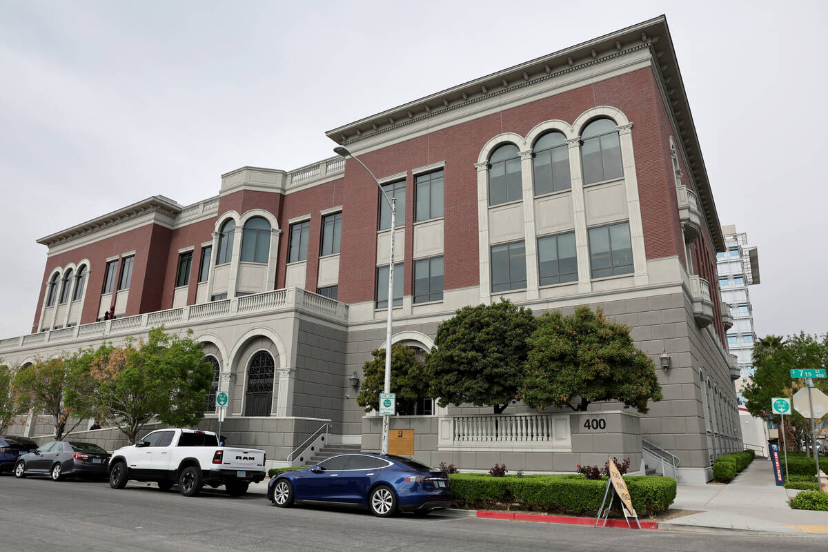 An office building, recently purchased by Steve Dimopoulos, is shown at 400 S. 7th Street in do ...