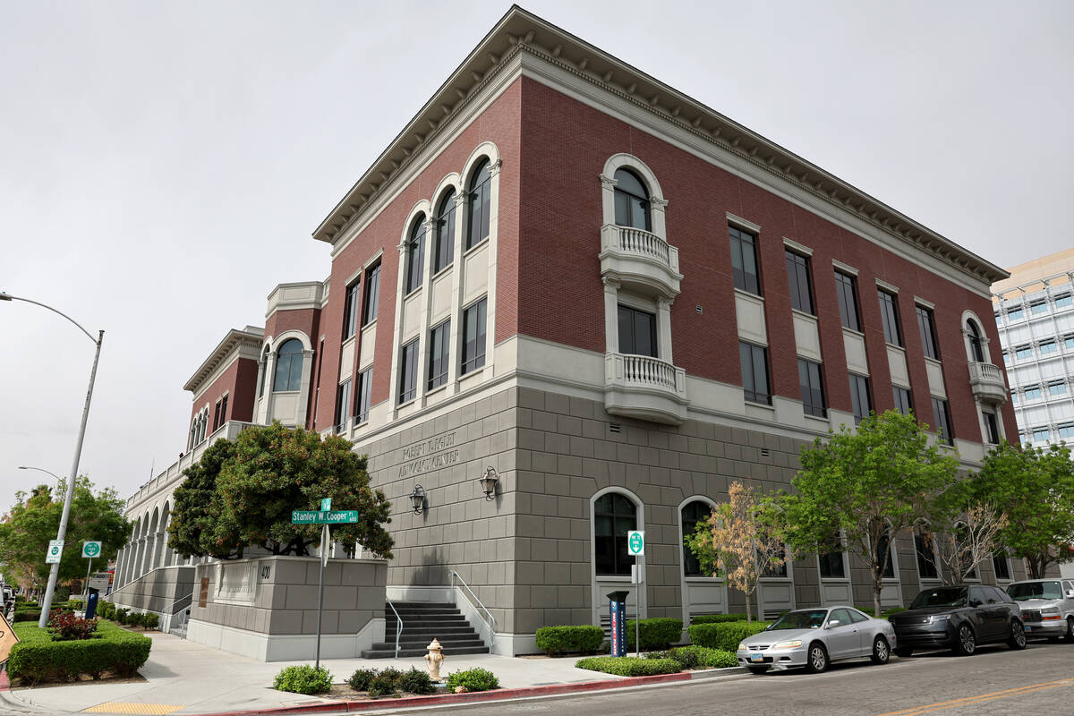 An office building, recently purchased by Steve Dimopoulos, is shown at 400 S. 7th Street in do ...