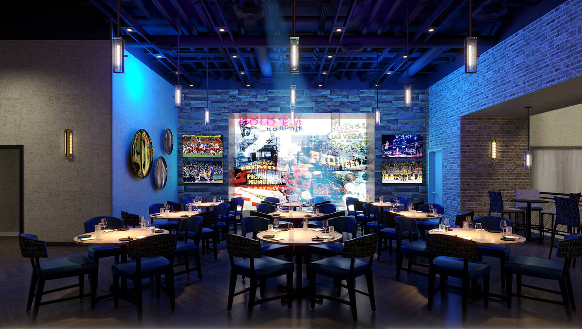 Rendering of the gastropub planned for the Cadence Crossing casino under construction in Hender ...