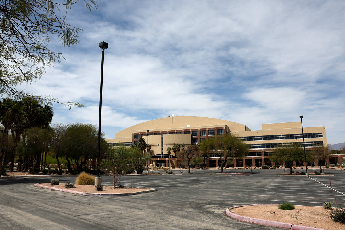The Sawyer Building at Las Vegas Boulevard and Washington Avenue in Las Vegas is shown Monday, ...