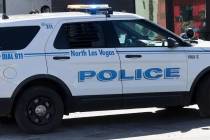 North Las Vegas Police vehicle. (Las Vegas Review-Journal File)