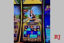 A visitor from Michigan won a $546,000 jackpot on the Wizard of Oz slot machine at Four Queens ...