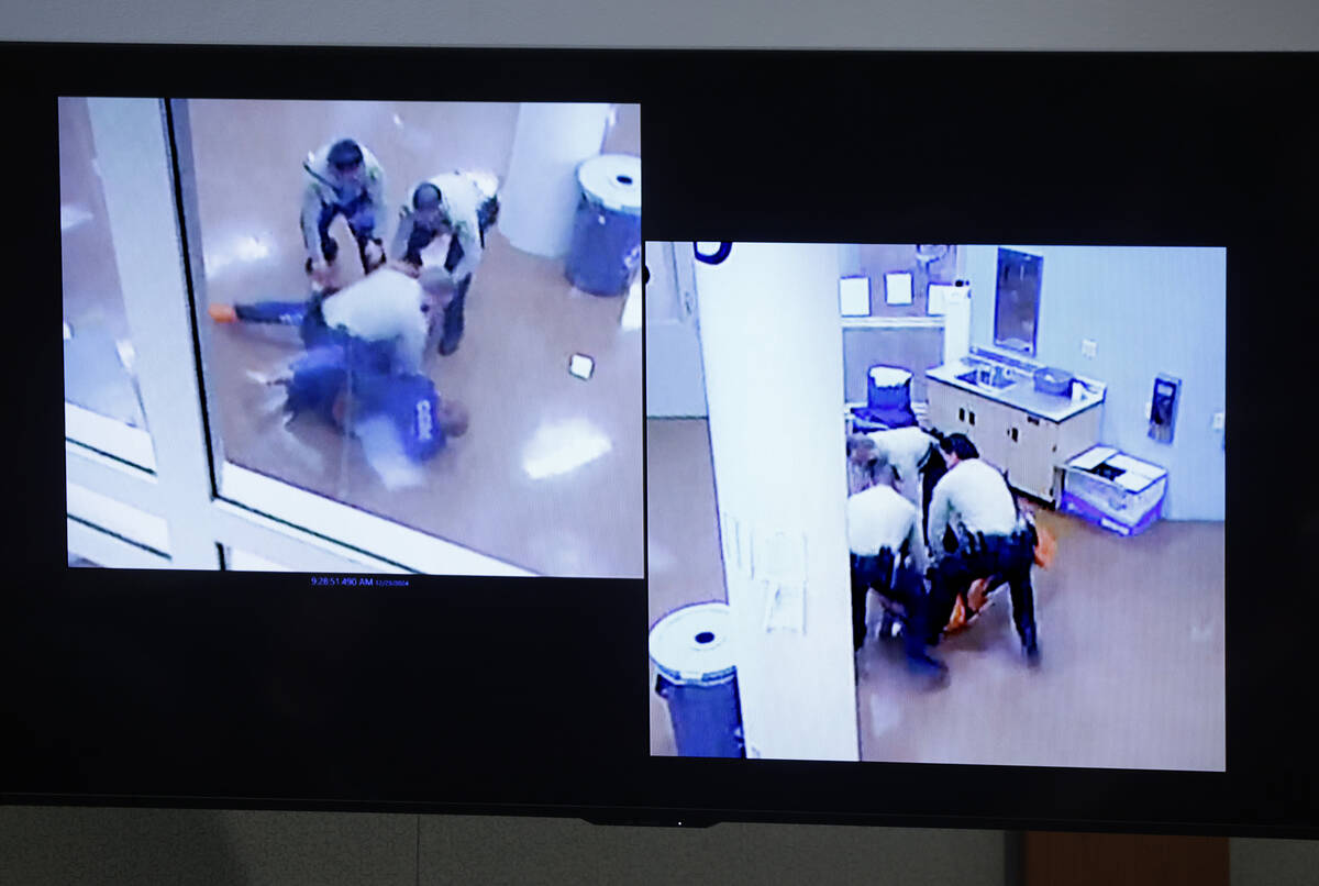 A video showing a fight between Duane Davis, who is facing murder charges in the killing of rap ...
