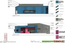 Renderings for the proposed career center in the Historic Westside. (Submitted by City of Las V ...
