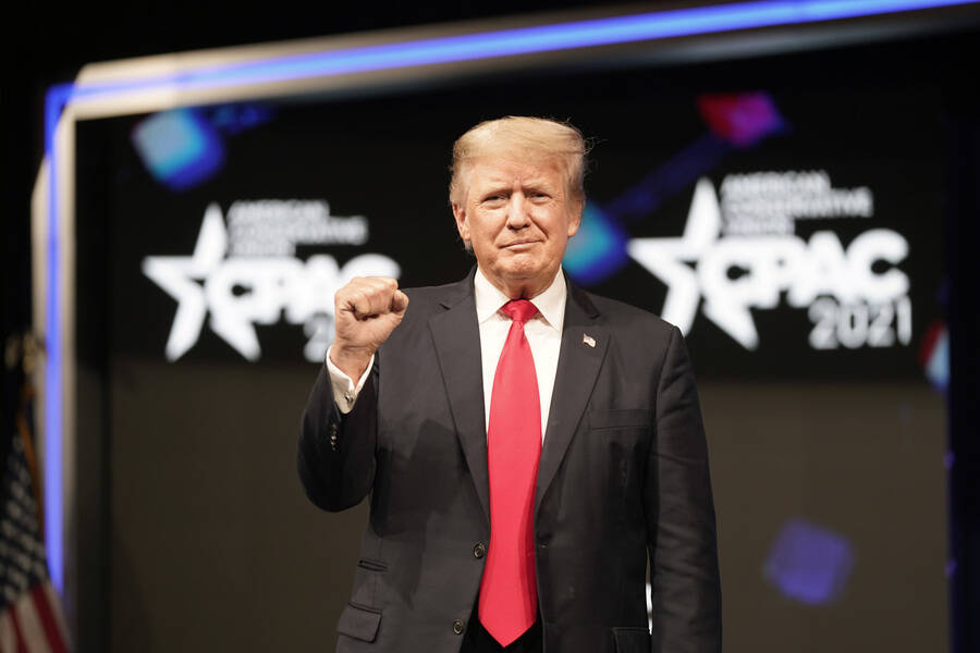 President Donald Trump. (AP Photo/LM Otero)