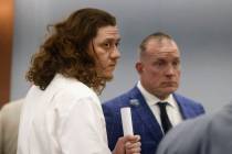 Cristobal Perez, left, one of the suspects in the fatal shooting of two homeless people, appear ...
