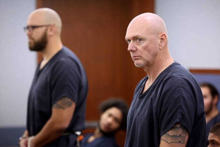 Steven Best, left, and Brandon Schrock, two of the men accused in an alleged kidnapping of a co ...