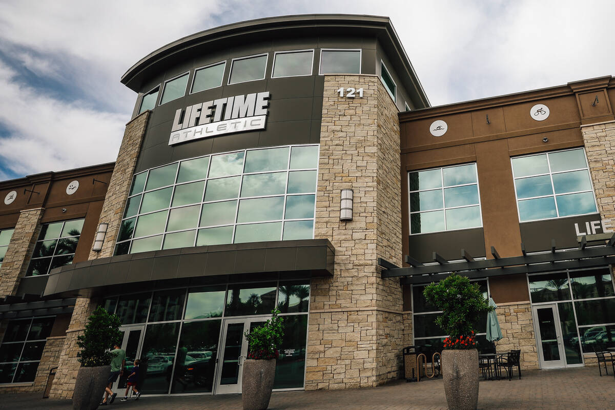 Life Time Fitness Saturday, April 12, 2025, in Henderson. (Madeline Carter/Las Vegas Review-Jou ...