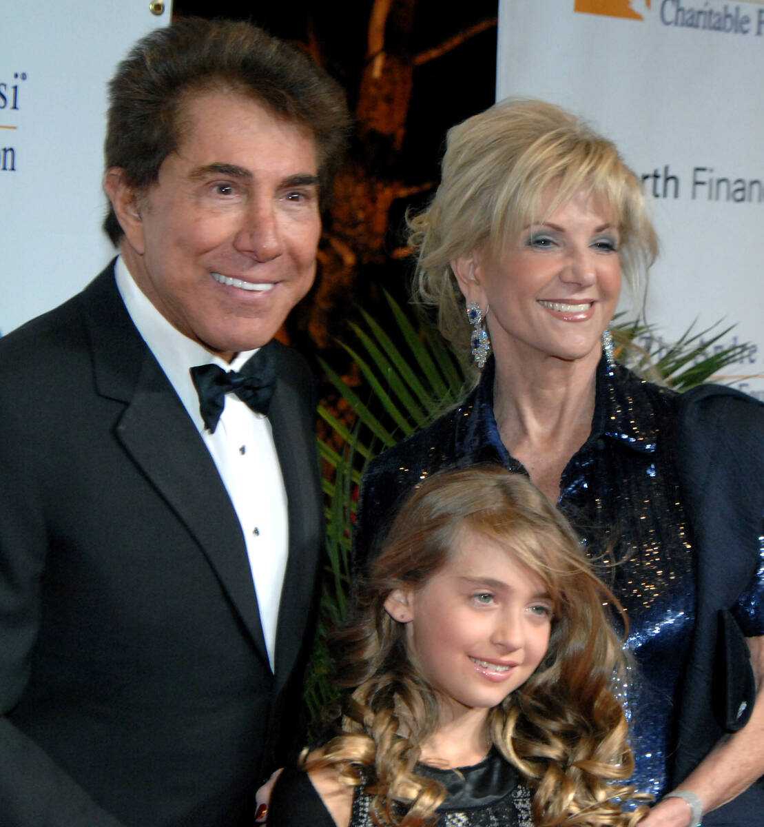 Steve Wynn, Elaine Wynn and granddaughter Marlowe Early arrive at the 13th annual Andre Agassi ...