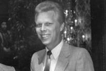 John Strzemp, seen at the Las Vegas Hilton on Oct. 1, 1985. (Las Vegas Review-Journal)
