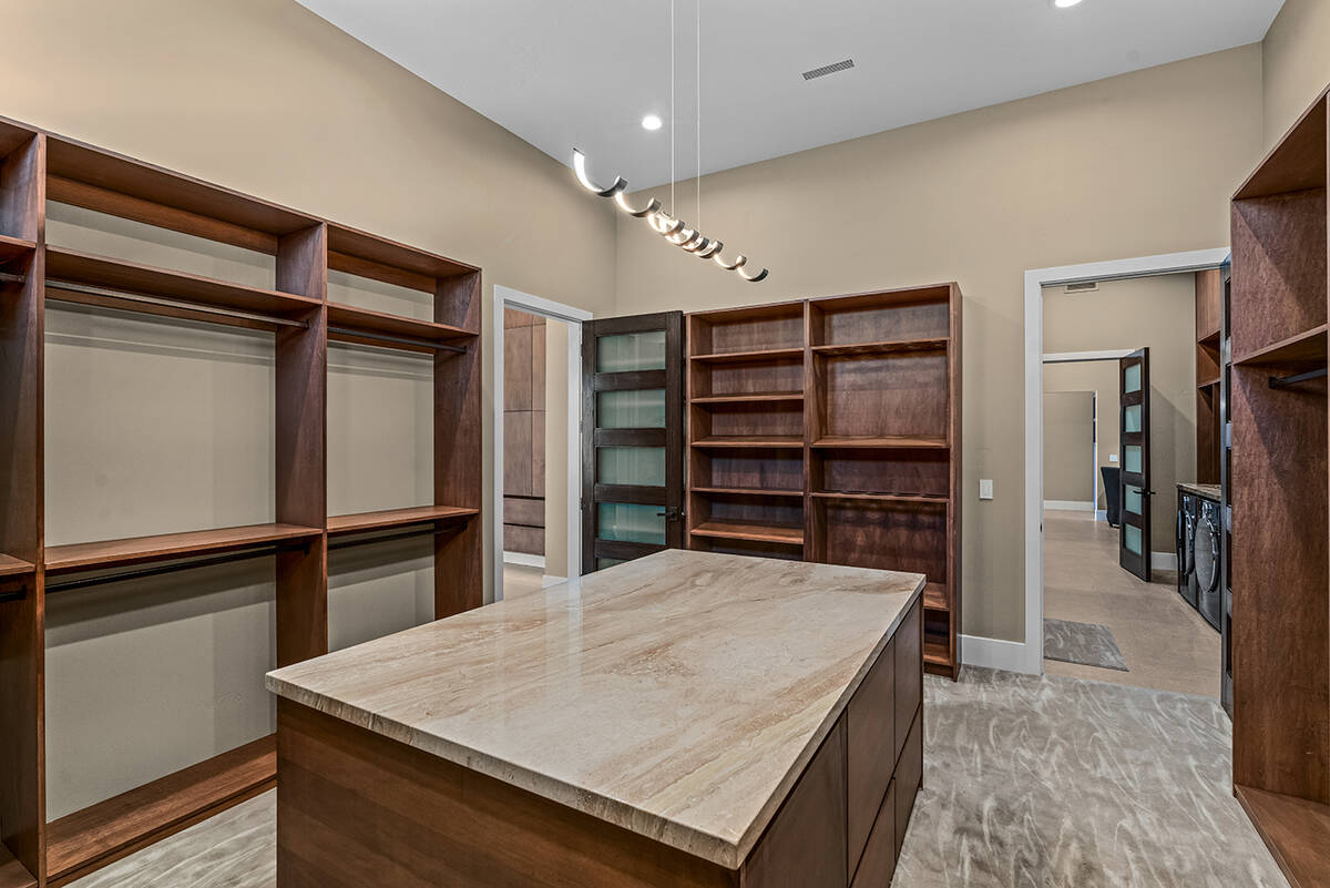 Master closet. (Stetson Ybarra/Rooted Elements)