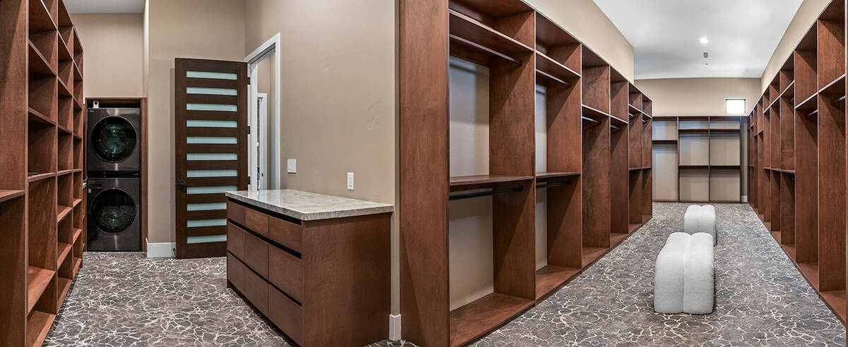 The master closet. (Stetson Ybarra/Rooted Elements)