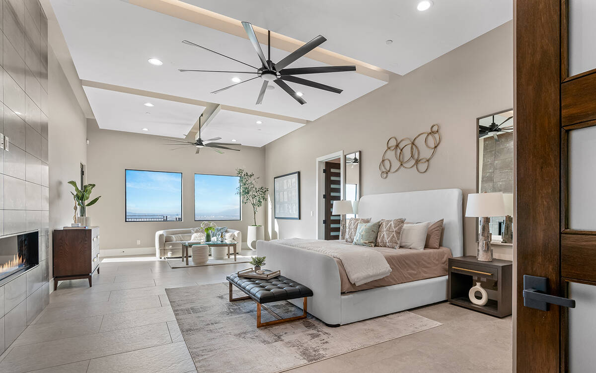 The five en suite bedrooms include a primary and junior primary suite, each crafted for maximum ...