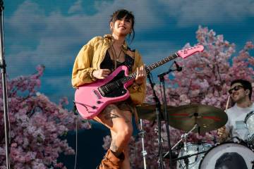 beabadoobee performs during the first weekend of the Coachella Valley Music and Arts Festival a ...