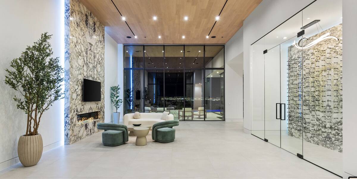 The name says it all. New residents will enjoy unobstructed views of the Strip with this newly ...