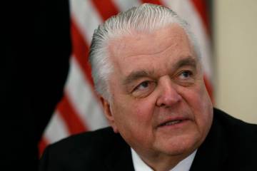 Steve Sisolak. (Las Vegas Review-Journal)