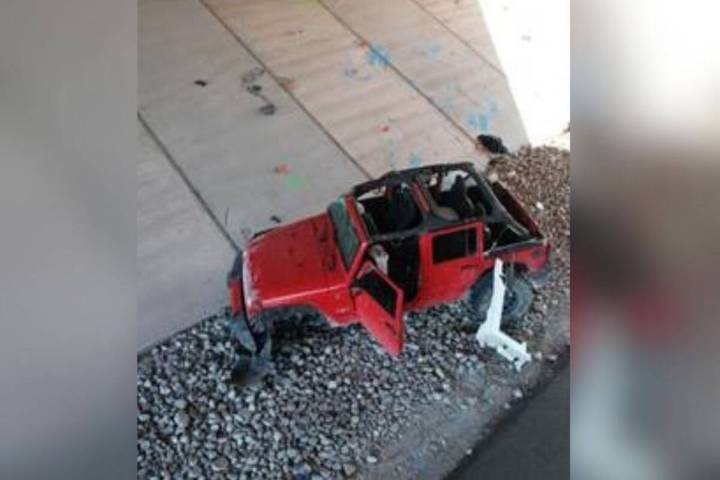 A man was killed in a suspected DUI crash Saturday morning in Summerlin, police said. (Photo co ...