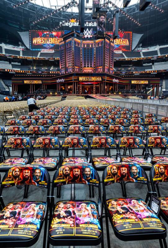 Fans will get a look at the wrestling floor during a WrestleMania kickoff party hosted by exper ...
