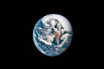 This May 18, 1969 photo provided by NASA shows Earth from 36,000 nautical miles away as photogr ...