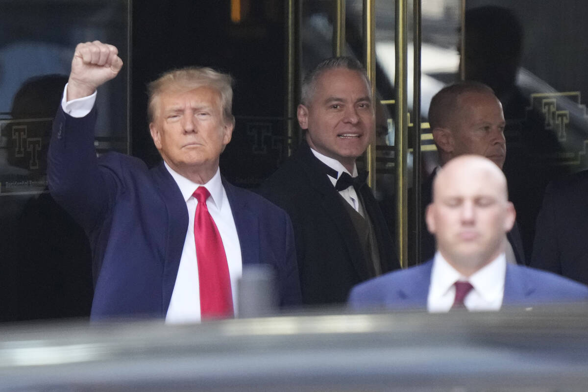 President Donald Trump. (AP Photo/Bryan Woolston)