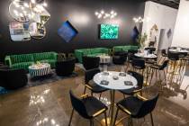 This undated photo shows the interior of Smoke and Mirrors, a cannabis consumption lounge on Sa ...