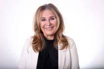 Las Vegas City Councilwoman Victoria Seaman poses for a photo at the Review-Journal on Sept. 11 ...