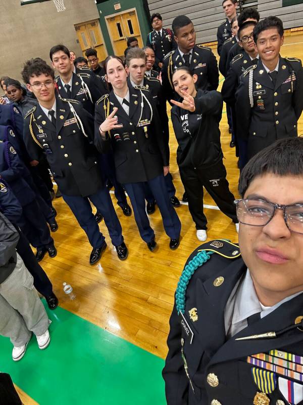 In February, students at Silverado High School were told the Junior ROTC program would be cut d ...