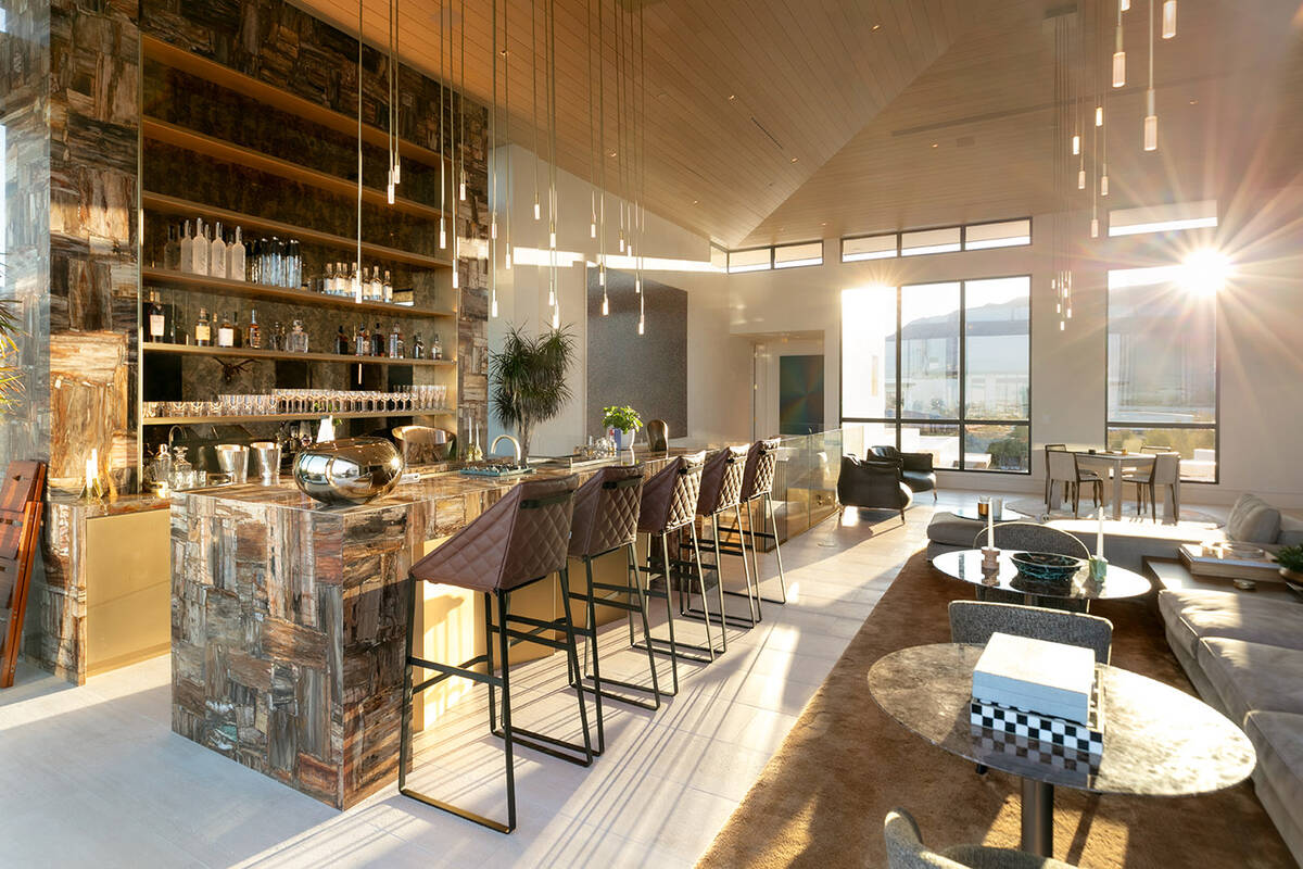 This mansion in The Summit is listed for $28.75 million. (IS Luxury)
