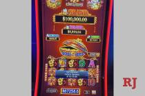 A slots player won a $118,726 jackpot on Dancing Drums on Wednesday, April 23, 2025, at Aliante ...