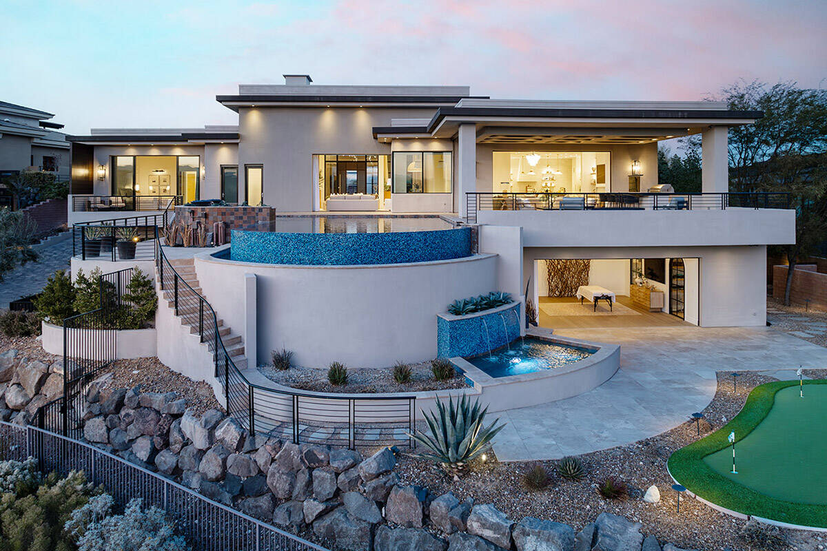 Luxury home prices have been on the rise in the Las Vegas Valley. (IS Luxury)