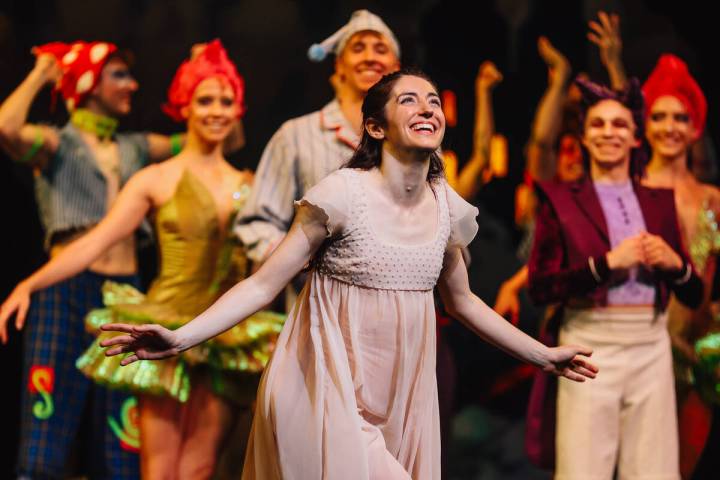 Emma McGirr, who is retiring from the Nevada Ballet dance company after this performance run, t ...
