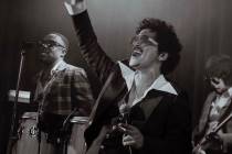 Bruno Mars celebrates the first anniversary of his nightspot The Pinky Ring at Bellagio on the ...