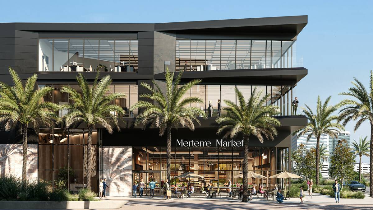 An artist's rendering of Red Ridge Development founder Patrick Brennan's new project in Las Veg ...