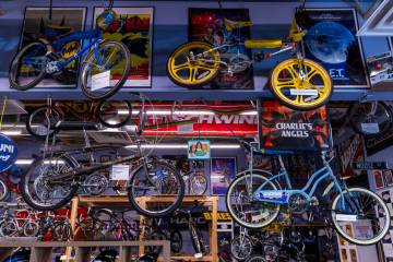 The Vault Bicycle Shop has a “Walk down memory lane” bicycle museum with 75 vinta ...
