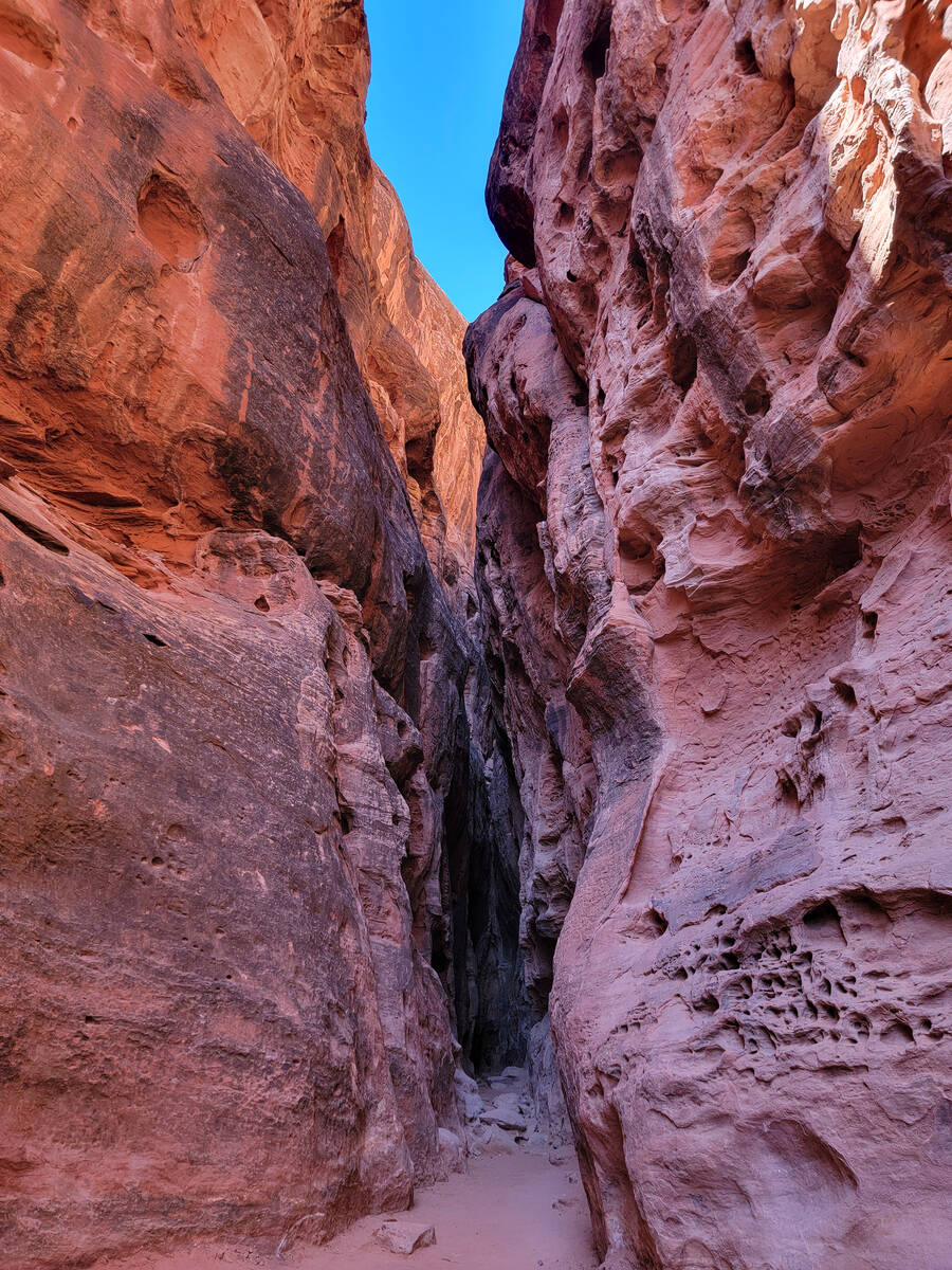 An easy half-mile trail leads to Jenny’s Canyon in Snow Canyon State Park in Southern Ut ...