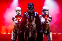 Vader and Stormtroopers from "The Empire Strips Back" is a burlesque "Star Wars& ...