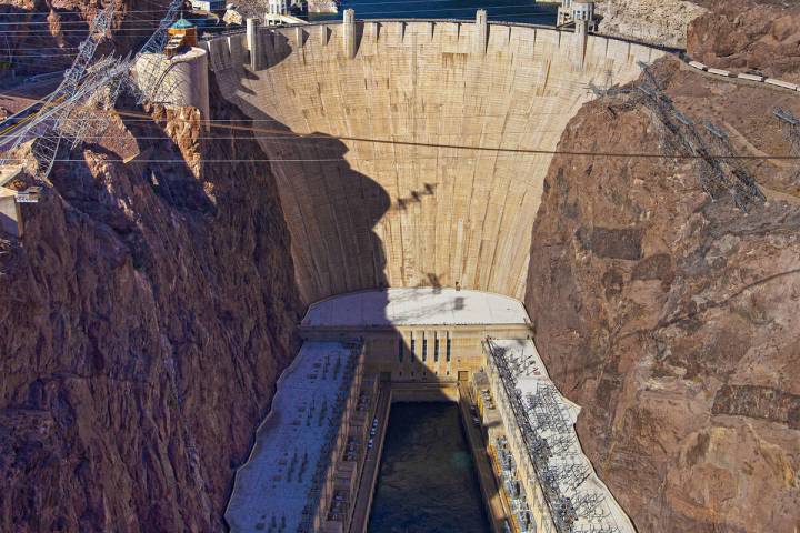 Lake Mead and the Hoover Dam. (Las Vegas Review-Journal, File)
