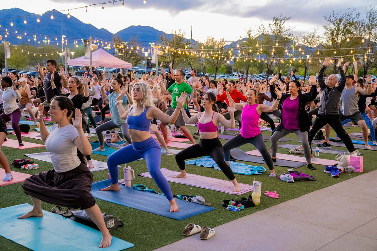 Returning to Downtown Summerlin is Fitness on The Lawn, a free and popular outdoor fitness even ...