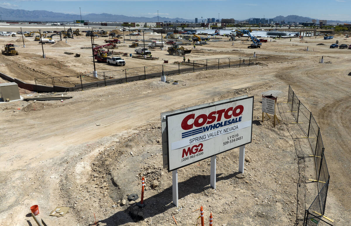 New Las Vegas Costco under construction in the southwest valley | Business