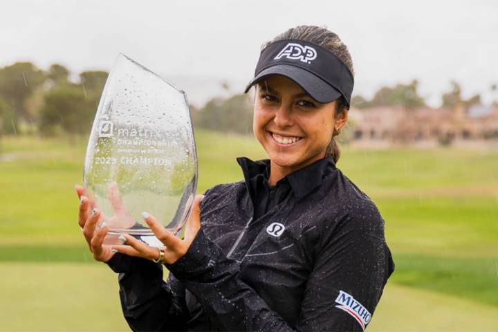 Henderson native Yana Wilson won for the first time on the LPGA’s developmental Epson To ...