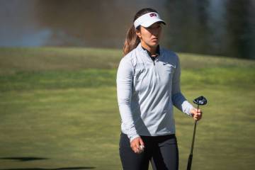 Senior Toa Yokoyama is four shots off the lead after two rounds of the NCAA regional in Columbu ...
