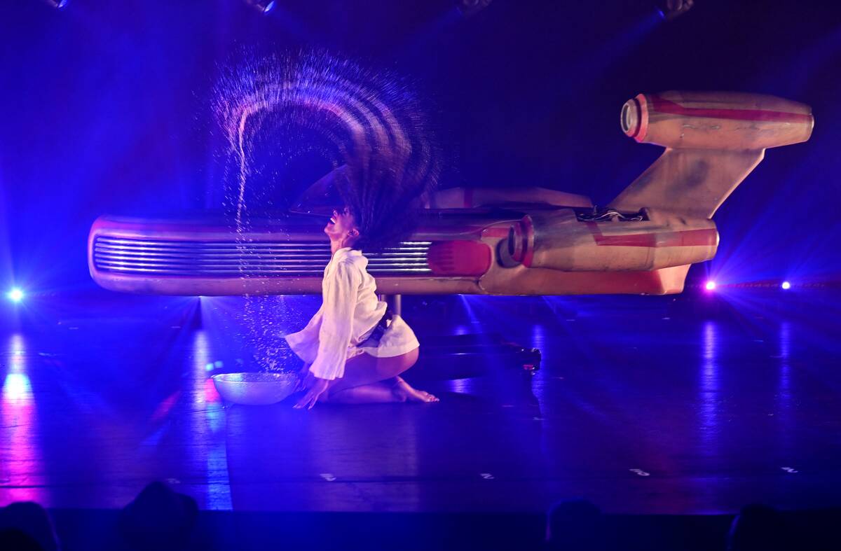 The premiere of "The Empire Strips Back - A Burlesque Parody" at Rio is shown s on May 04, 2025 ...