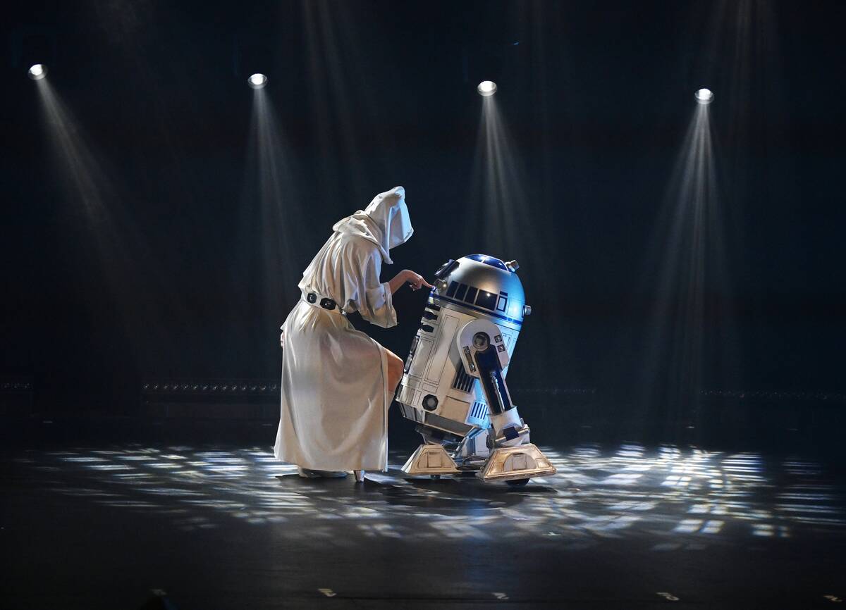 The premiere of "The Empire Strips Back - A Burlesque Parody" at Rio is shown s on May 04, 2025 ...
