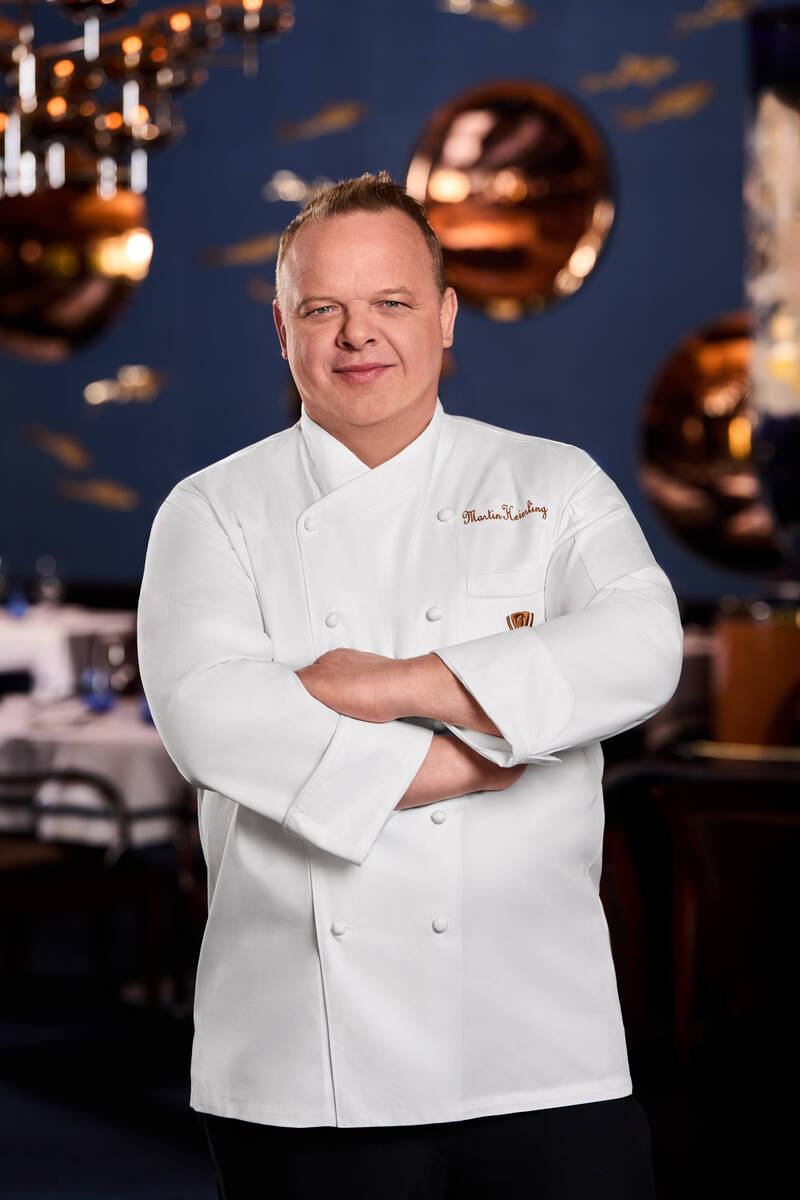 Executive chef Martin Heierling of Pisces Bar & Seafare, a new seafood restaurant opening on Ma ...