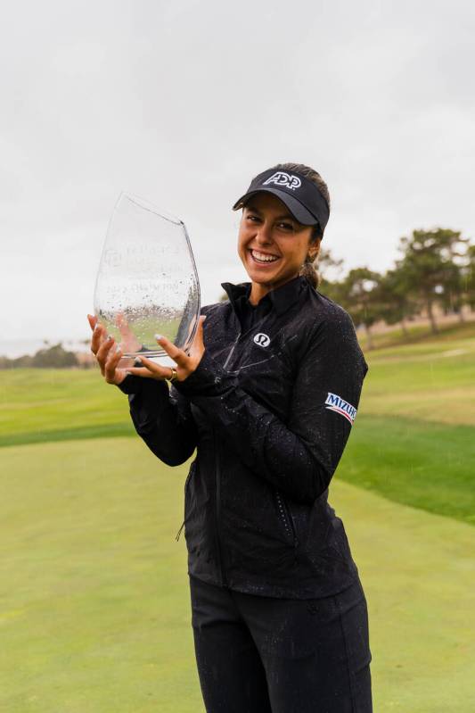 Yana Wilson, winner of the Reliance Matrix Championship at Spanish Trail Country Club. (Epson Tour)