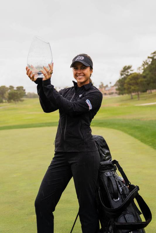 Yana Wilson, winner of the Reliance Matrix Championship at Spanish Trail Country Club. (Epson Tour)