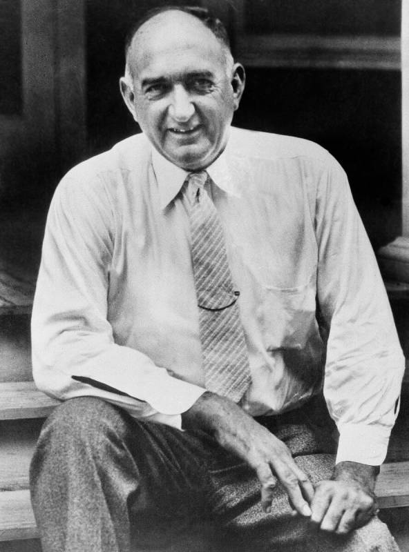 "Shoeless" Joe Jackson is shown at Tampa, Fla., July 1, 1935. (AP Photo)