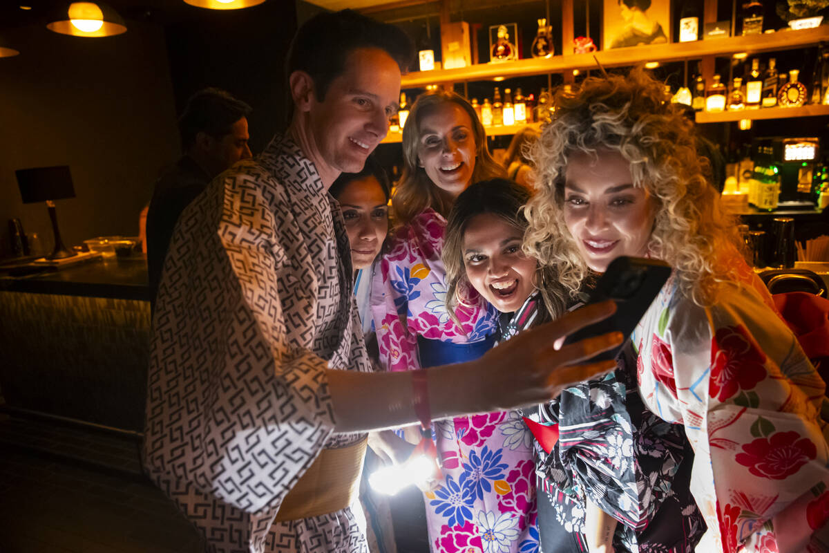 Influencers, from left, Keelan Leyser, Sweta Kathuria, Angela Leyser, Giselle D'souza, and Mari ...