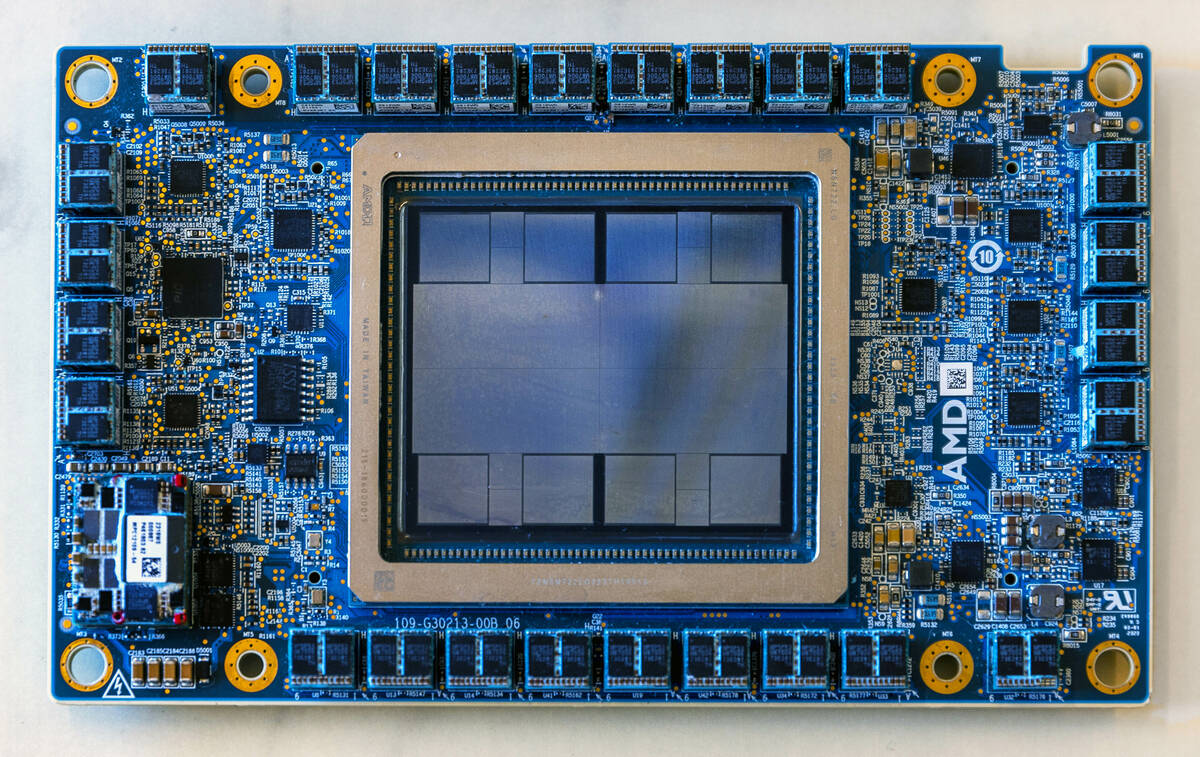 The AMD GPU, a graphics processing unit, is an integral piece of hardware for TensorWave which ...