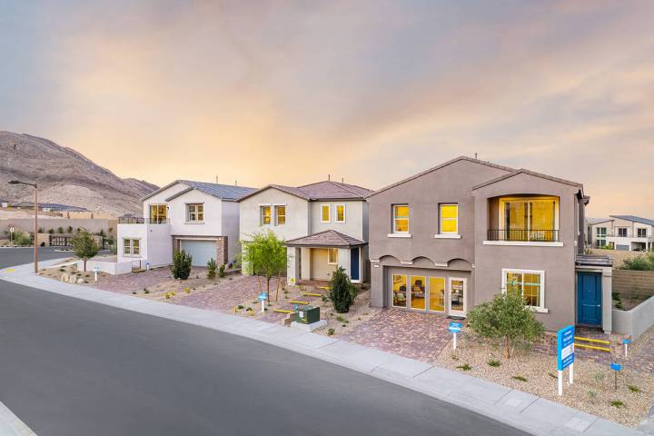Mockingbird by Lennar is Summerlin’s newest neighborhood. It features three two-story floor p ...